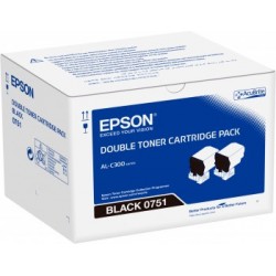 Epson Pack 2 Toners Noir (2...