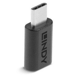 Lindy USB-C/Micro-B Noir